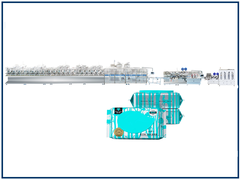 30-120片20道濕巾機